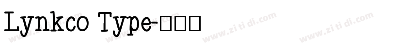Lynkco Type字体转换
